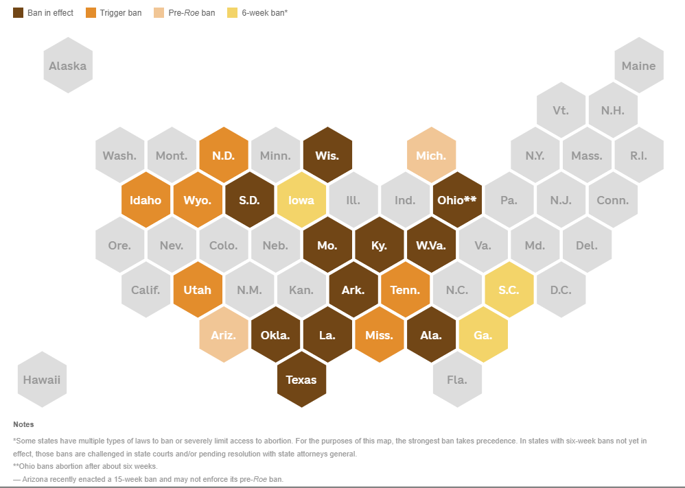 Ini Adalah Hal yang Terjadi Setelah M.A membatalkan Roe v. 